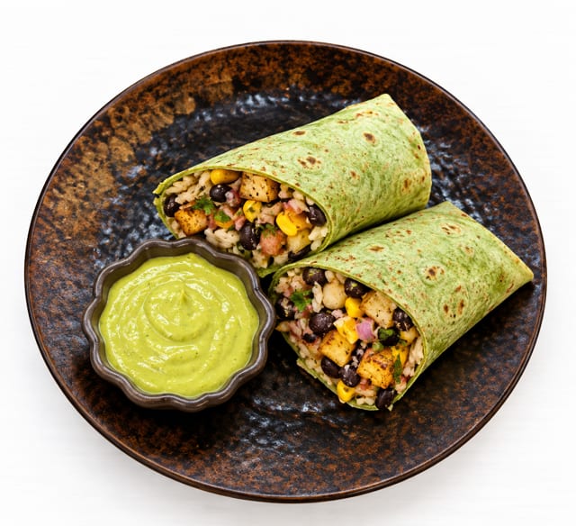 Two Vegan Wraps.