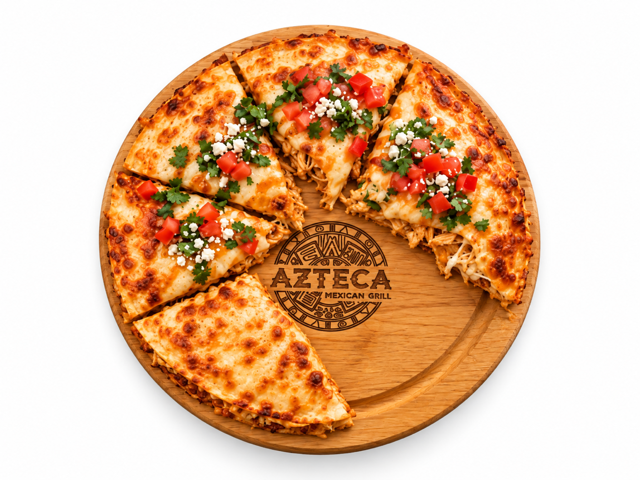 Pizzadilla Azteca.