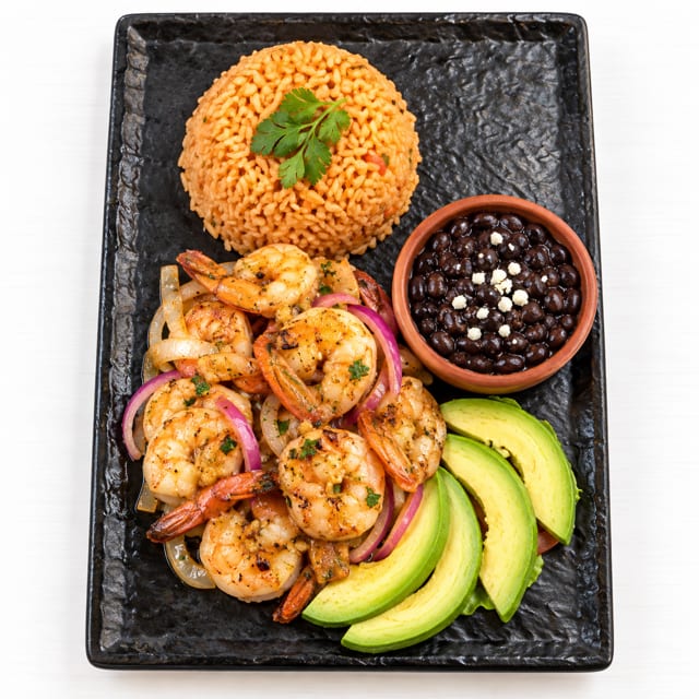 Camarones Al Mojo De Ajo.