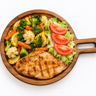 Grilled Chicken and Veggies