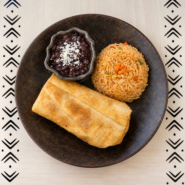 Chimichanga Platter.