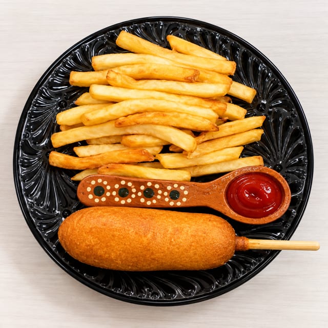 Kid's Corn Dog.