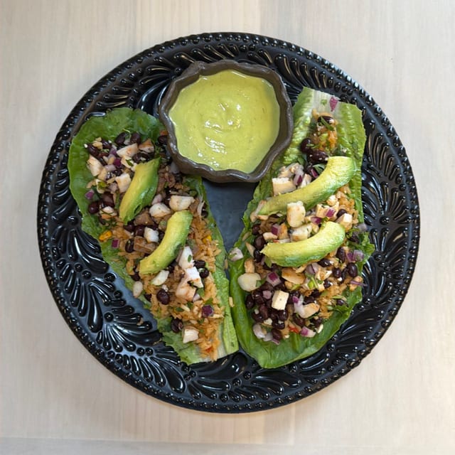Two Lettuce Wraps.